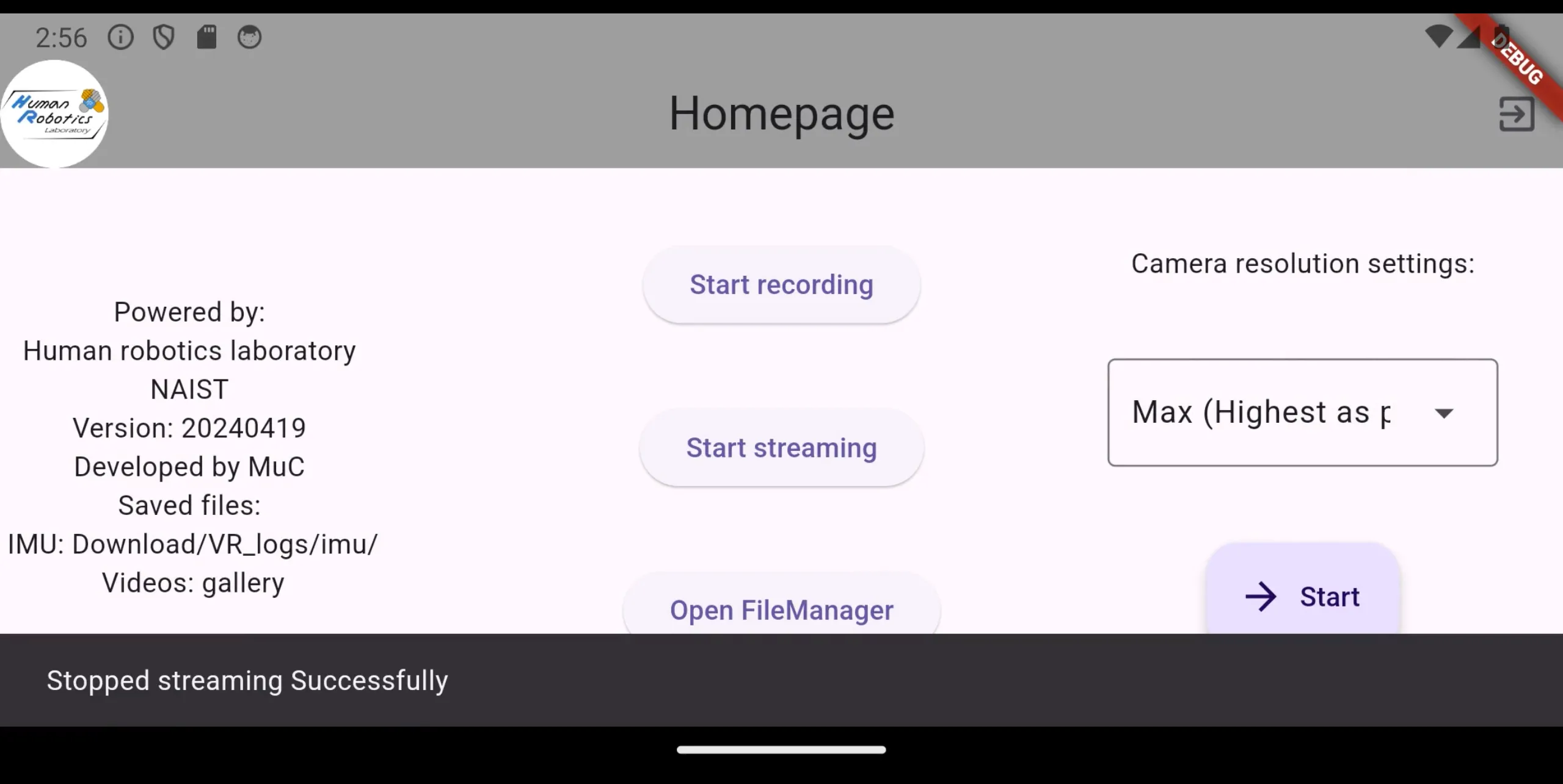 VR Interface